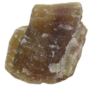 Natural Raw Rainbow Banded Fluorite Rough 050